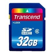 Transcend Secure Digital High Capacity 32GB - Memory Card