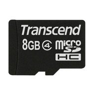 Transcend MicroSDHC 8GB Class 4 - Memory Card