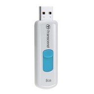 Transcend JetFlash 530 8GB white-blue - Flash Drive