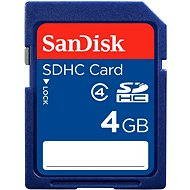  SanDisk SDHC 4GB Class 4  - Memory Card