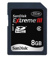 SanDisk Extreme Secure Digital 8GB - Speicherkarte