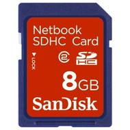 SanDisk Secure Digital 8GB SDHC Netbook - Memory Card
