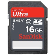 SanDisk SDHC 16GB Ultra Class 4 - Memory Card