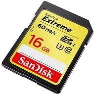 SanDisk SDHC 16GB Extreme Class 10 UHS-I (U3) - Pamäťová karta