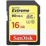 SanDisk SDHC 16 GB Extreme Class 10 UHS-I (U3) - Pamäťová karta