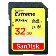 SanDisk Extreme 32GB SDHC Class 10 UHS-I (U3) - Memóriakártya