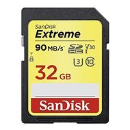 SanDisk SDHC 32GB Extreme Class 10 UHS-I (U3) - Memóriakártya