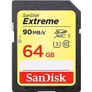 SanDisk Extreme SDXC 64 GB Class 10 UHS-I (U3) - Memory Card
