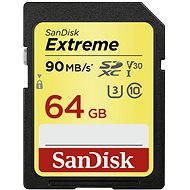 SanDisk SDXC 64GB Extreme Class 10 UHS-I (U3) - Memory Card