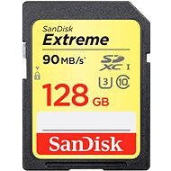 SanDisk Extreme SDXC 128 gigabájt Class 10 UHS-I (U3) - Memóriakártya