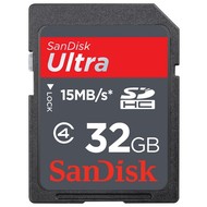 SanDisk Secure Digital 32GB SDHC - Memory Card