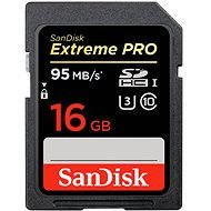 SanDisk SDHC 16GB Extreme PRO 95 Class 10 UHS-I (U3) - Pamäťová karta
