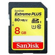  SanDisk SDHC 8GB Class 10 UHS-I Extreme  - Memory Card
