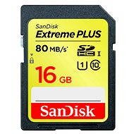  SanDisk SDHC 16GB Class 10 UHS-I Extreme  - Memory Card