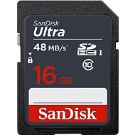 SanDisk SDHC 16GB Ultra Class 10 UHS-I - Memory Card