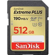 SanDisk SDXC Extreme PLUS 512GB - Memory Card