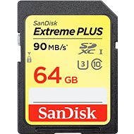 SanDisk SDXC Class 10 UHS 64 GB 1 Extreme Plus - Memóriakártya
