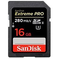 SanDisk SDHC 16GB Extreme Pro Class 3 UHS-II (U3) - Pamäťová karta