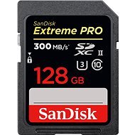 SanDisk SDXC 128GB Extreme Pro Class 3 UHS-II (U3) - Memóriakártya