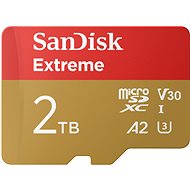 SANDISK microSDXC 2TB Extreme + Rescue PRO Deluxe + SD adapter - Memory Card
