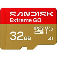 SANDISK microSDHC 32GB Extreme Go - Memory Card