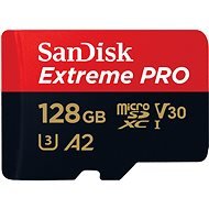 SanDisk microSDXC 128GB Extreme PRO + Rescue PRO Deluxe + SD adapter - Memory Card