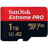 SanDisk microSDXC 1 TB Extreme PRO + Rescue PRO Deluxe + SD adapter - Memóriakártya