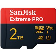SANDISK microSDXC 2TB Extreme PRO + Rescue PRO Deluxe + SD adapter - Memóriakártya
