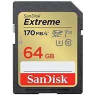 SanDisk SDXC 64 GB Extreme + Rescue PRO Deluxe - Memóriakártya