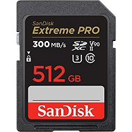SANDISK SDXC 512GB Extreme PRO V90 - Speicherkarte