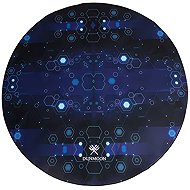 Dunmoon 25956 Protective pad under gaming chairs 120 × 4 cm, non-slip, round - Chair Pad