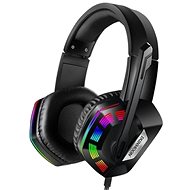 Dunmoon 19059 Gaming Headset with Microphone 5.1 LED RGB Black - Gaming Headphones
