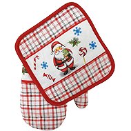 DuraHome Gloves & mitt, SOM09, santa - Oven Mitt