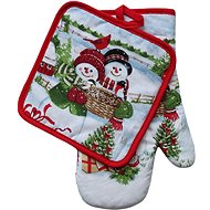 DuraHome Gloves & mittens, snowmen - Oven Mitt