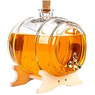 DuraHome Glass barrel HAPPY LUX 4 l, plain - Liquor Bottle