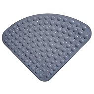 DuraHome Anti-slip mat, corner 54×54 cm, grey - Non Slip Bath Mat