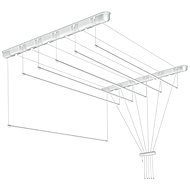 DURAmat ceiling dryer white 6 × 190 cm - Laundry Dryer