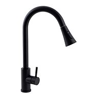 DuraHome Sink mixer, DÉVI 53043, standing, all-black - Tap