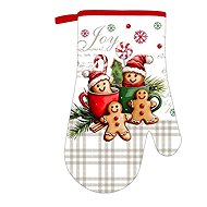 DuraHome kitchen gloves, Christmas design, XRM2196 - Oven Mitt