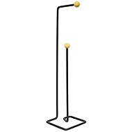 DuraHome Toilet paper holder, black - Free Standing Toilet Roll Holder