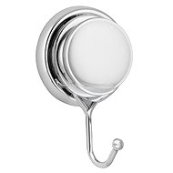 DuraHome Single hook, with suction cup, GORGONA 40661, chrome - Bathroom Hook