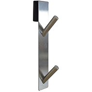 DuraHome Double shower door hook 9063, silver - Bathroom Hook