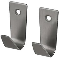 DuraHome Self-adhesive hook Rex, chrome, 2 pcs. - Bathroom Hook