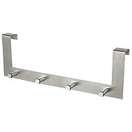 DuraHome Bathroom hook for door, 4H, silver - Bathroom Hook