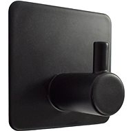DuraHome Bathroom hook self-adhesive, black - Bathroom Hook