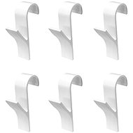 DuraHome Hook for bathroom radiator, white 6 pcs - Bathroom Hook