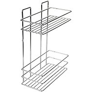 DuraHome Presto, wire, double tier, chrome - Bathroom Shelf