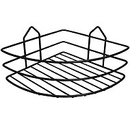 DuraHome Presto, wire, corner, black - Bathroom Shelf