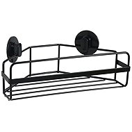 DuraHome Okinawa, wire, self-adhesive, corner, black - Bathroom Shelf