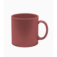 DuraHome Smooth plastic cup 350 ml, salmon - Mug